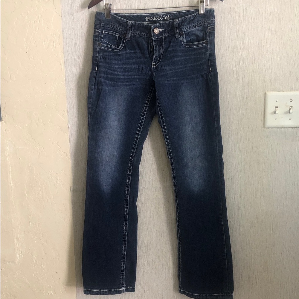 Maurices Dark Indigo Bootcut Jeans
